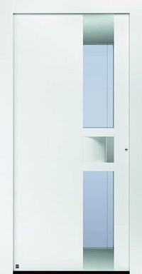 Двери входные алюминиевые Hormann Thermo Carbon Мотив 302 в Алуште