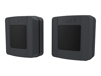 Комплект накладных фотоэлементов CAME DLX30CEP, дальность действия 30 м, электропитание ~/= 12–24 В