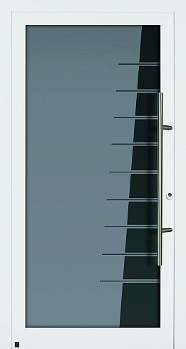 Стеклянные входные двери TopComfort Hormann - Мотив 100 / MG 117 Алуште